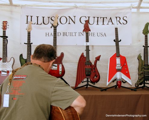 Illusion Guitars at Summergrass