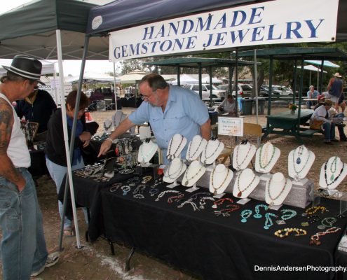Jewelry Vendor at Summergrass