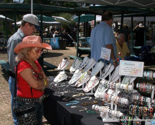 Jewelry Vendor at Summergrass