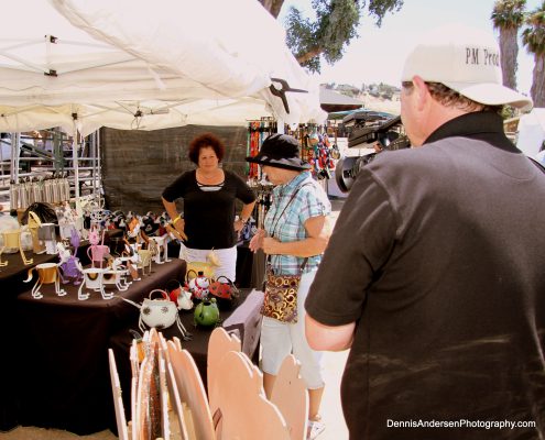 Crafts vendor at Summergrass